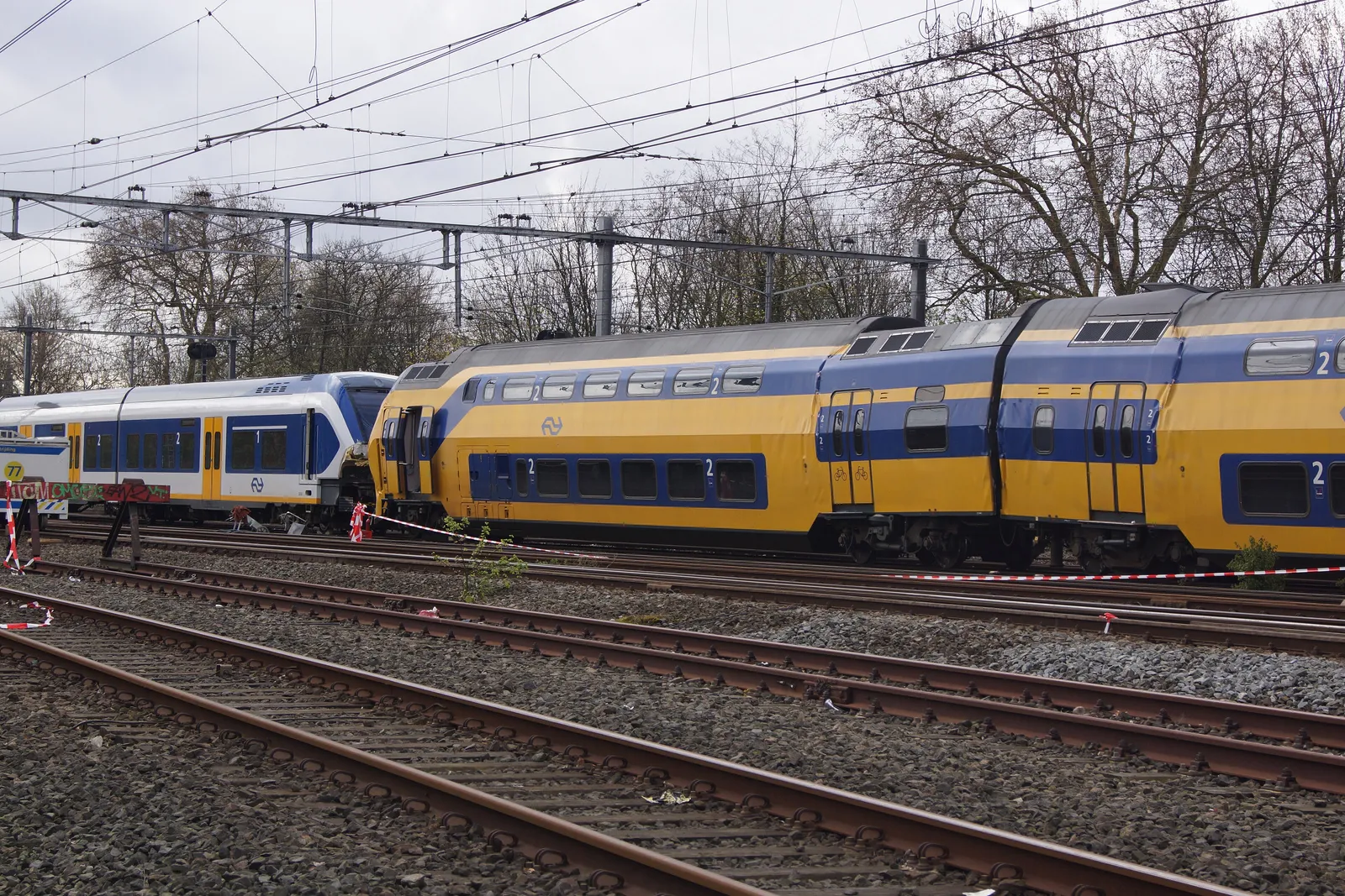 Amsterdam Westerpark train collision